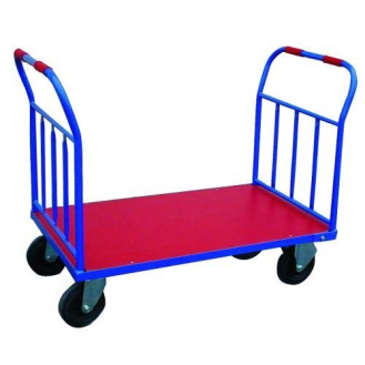 Plataforma 2 asas 910 x 610 x 1000 Ruedas macizas (800 kg)-Leer más