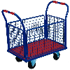 Plataforma malla 910 x 610 x 1040 Ruedas macizas (800 kg)