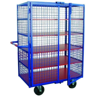 Cestón malla con baldas 1.200x700x1.790 (Armario de Malla rodante)-Leer más