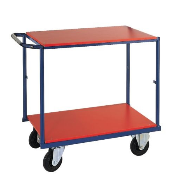 Mesa rodante 2 baldas 500 kg Mesa rodante 2 baldas 500 kg-Leer más
