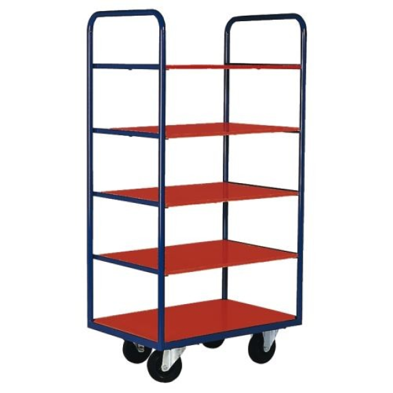 Carrello industriale con ripiani rimovibili-Leggi tutto