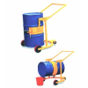 Rotador de bidones con trinquete ajustable