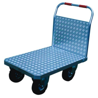 Plataforma aluminio 1.000 x 710 x 1000. Ruedas de goma maciza. (450 kg)-Leer más