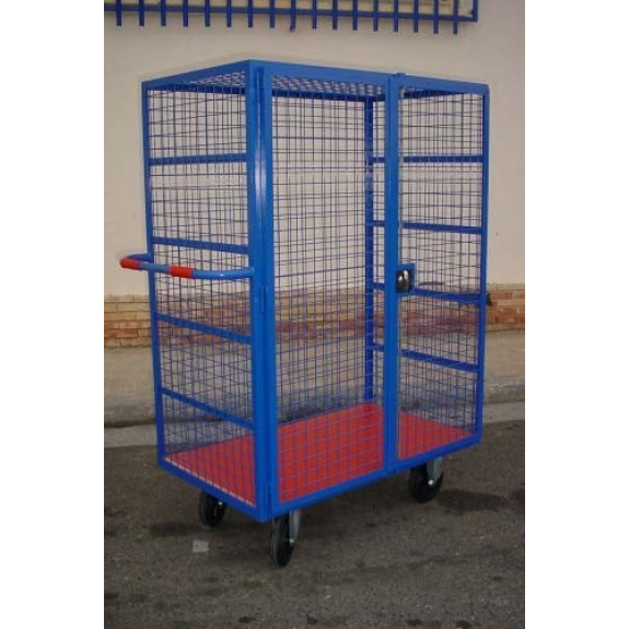 Armadio a rete mobile senza ripiani 1200x700x1790 mm-Leggi tutto
