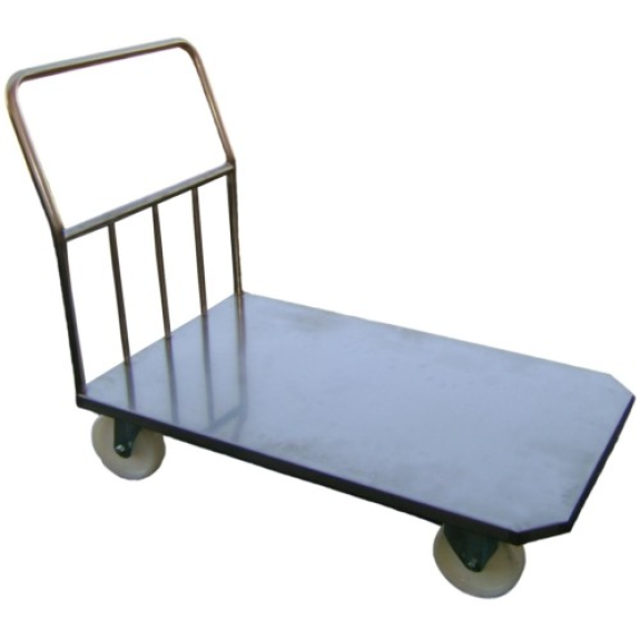 Piattaforma industriale in inox e nylon 1.210x710 mm-Leggi tutto