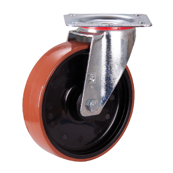 VARIOfit Polyurethanrolle Lenkrolle 96° Shore A 200x50 VARIOfit Polyurethanrolle Lenkrolle 96° Shore A 200x50-Beschreibung lesen