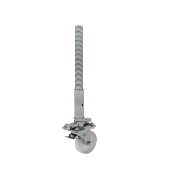 MUNK Lenkrolle mit Feststellbremse und Spindel 125mm Durchmesser MUNK Lenkrolle mit Feststellbremse und Spindel 125mm Durchmesser-Beschreibung lesen