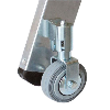 MUNK Federlenkrolle 360° drehbar links MUNK Federlenkrolle 360° drehbar links