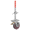 Layher Lenkrolle 1200 mit Halbkupplung Layher Lenkrolle 1200 mit Halbkupplung