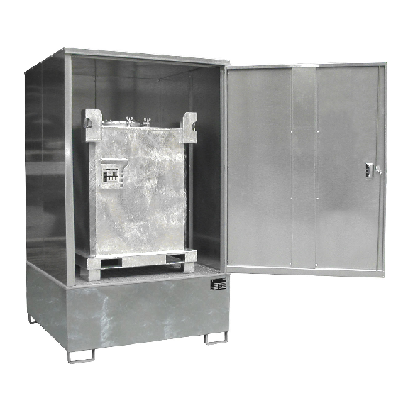 Gefahrstoff-Schrank GS-4, abschließbar, für max. 1x1000l IPC Gefahrstoff-Schrank GS-4, abschließbar, für max. 1x1000l IPC-Beschreibung lesen