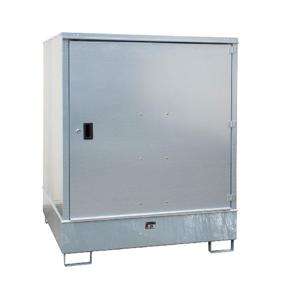 Gefahrstoff-Schrank GS-3, abschließbar, für max. 4x200l Fässer, feuerverzinkt Gefahrstoff-Schrank GS-3, abschließbar, für max. 4x200l Fässer, feuerverzinkt-Beschreibung lesen