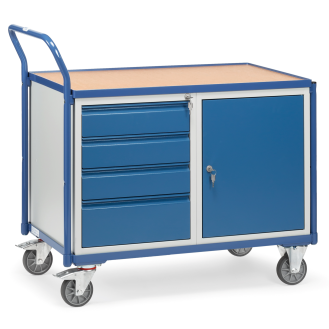 Werkstattwagen modular mit Schrank und Schubladen-Beschreibung lesen