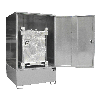 Gefahrstoff-Schrank GS-4, abschließbar, für max. 1x1000l IPC, Mausgrau