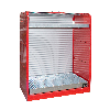 Gefahrstoff-Rollladenschrank RSG-3, lackiert, Feuerrot Gefahrstoff-Rollladenschrank RSG-3, lackiert, Feuerrot