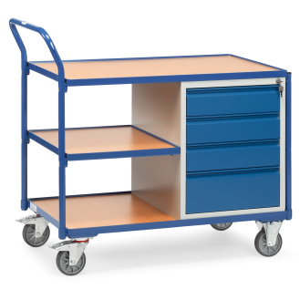 Carro ligero 2634, ár. carga 1000x600 mm, 250 kg, 3 áreas carga borde perímetro-Leer más