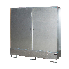 Gefahrstoff-Schrank GS-2, abschließbar, für max. 2x200l Fässer, feuerverzinkt Gefahrstoff-Schrank GS-2, abschließbar, für max. 2x200l Fässer, feuerverzinkt