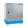 Gefahrstoff-Schrank GS-3, abschließbar, für max. 4x200l Fässer, Lichtblau