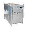 Leuchtstoffröhren-Box SL 150 nach ADR/RID 1.1.3.10c, feuerverzinkt mit verzinkter Tür