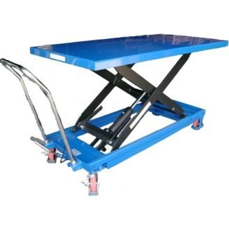 Mesa elevadora manual 500 kg 1600x810-Leer más