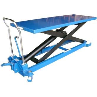 Mesa elevadora manual 1.000 kg 2035x750-Leer más