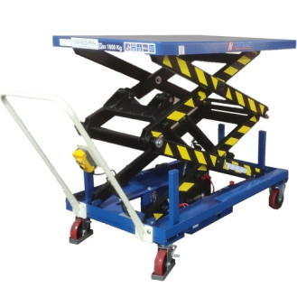 Mesa elevadora a batería 1000 kg 2000 mm-Leer más