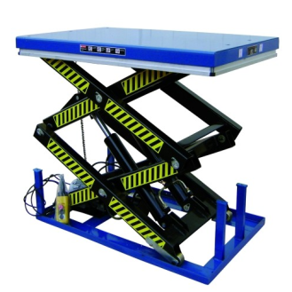 Mesa elevadora eléctrica 2.000 kg 1350 x 800 elevación 1965 mm-Leer más