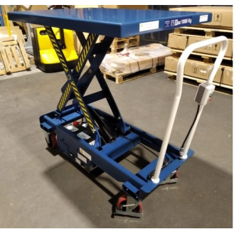 Mesa elevadora a batería 1000 kg 1220 mm-Leer más