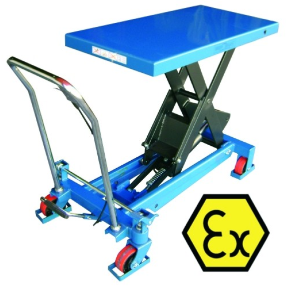 Mesa elevadora manual 1500 kg, asa desmontable 1200 x 610 mm a 1000 Mesa elevadora manual 1500 kg, asa desmontable 1200 x 610 mm a 1000-Leer más