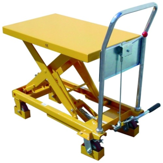 Mesa elevadora manual 150 KG a 730 mm-Leer más