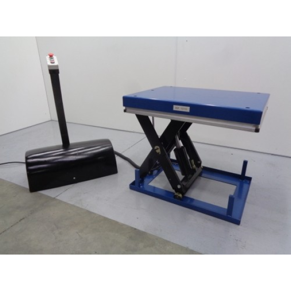 Mesa elevadora eléctrica 1.000 kg, 800 x 600 mm Mesa elevadora eléctrica 1.000 kg, 800 x 600 mm-Leer más