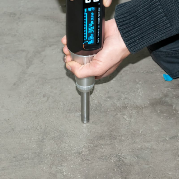 PCE Instruments digitaler Betonprüfhammer PCE-HT 224E |Nominale kinetische Energie 10 ... 100 N/mm²-Beschreibung lesen
