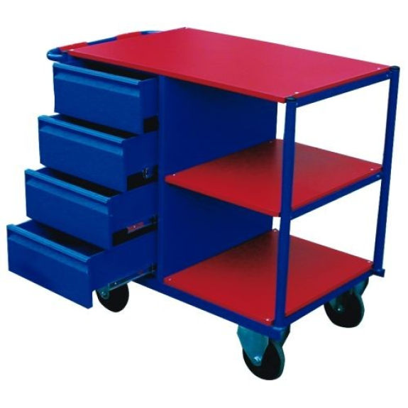 Tableau de roulement 4 Têtiers des outils (500 kg)-Leggi tutto