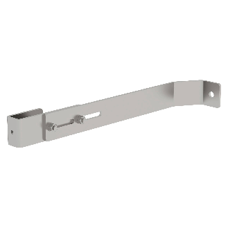 MUNK Wandhalter für Schachtleitern verstellbar 360-410mm Edelstahl für GFK-Leiter 1 Stück-Beschreibung lesen