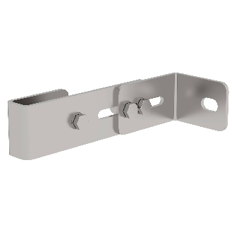 MUNK Wandhalter Verstellbereich 165-205mm Edelstahl-Beschreibung lesen