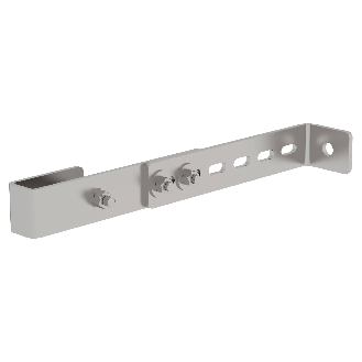 MUNK Wandhalter für Schachtleitern verstellbar 150-300 mm Edelstahl für GFK-Leiter 1 Stück-Beschreibung lesen