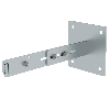 MUNK verstellbare Wandhalter mit Klemmbügel Stahl verzinkt Wandabstand 275-375mm MUNK verstellbare Wandhalter mit Klemmbügel Stahl verzinkt Wandabstand 275-375mm