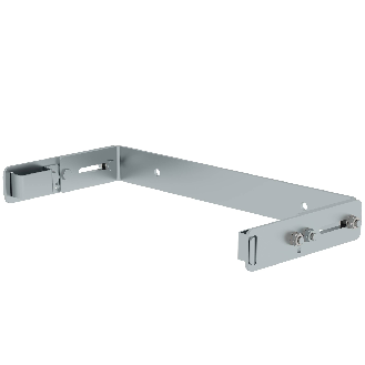 Wandhalterung verstellbar aus verzinktem Stahl 200-275 mm-Beschreibung lesen