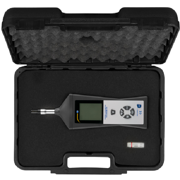 PCE Instruments Thermo-Hygro-Psychrometer PCE-HVAC 3 |Messung von Umgebungsfeuchte (%rH) und Raumtemperatur (°C / °F)-Beschreibung lesen