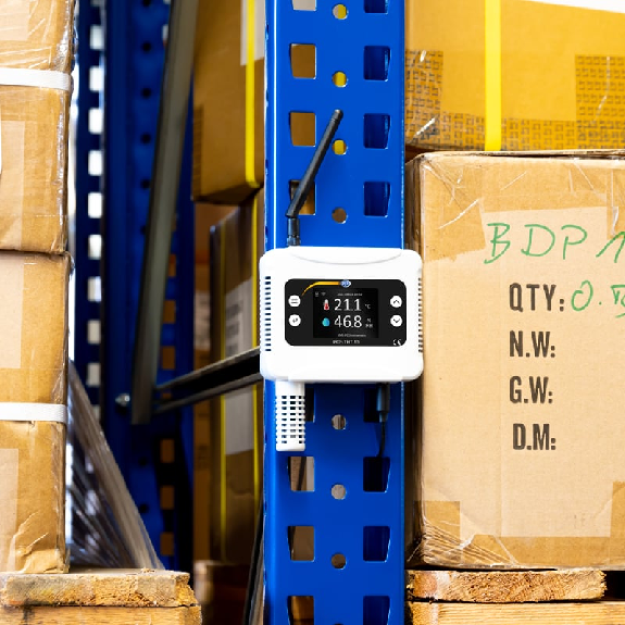 PCE Instruments WiFi Temperatur-Feuchtemessgerät PCE-THT 10 |Temperaturmessung: -20  60 °C |WLAN Schnittstelle-Beschreibung lesen