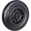Rueda 85 maciza negra Ø 250 mm