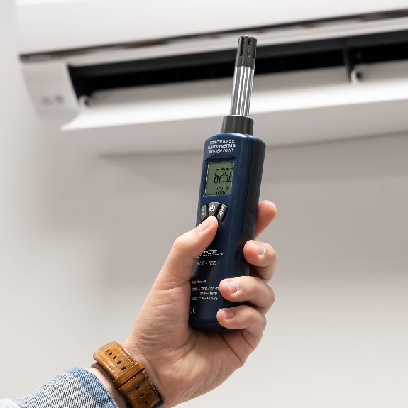 PCE Instruments Thermo-Hygrometer PCE-555 |Messbereich Feuchte: 0100%rH |hohe Genauigkeit-Beschreibung lesen