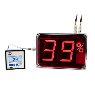 PCE Instruments Großanzeige PCE-G1A |Messbereich Temperatur 0  +60 °C |Analogausgang 4  20 mA-Beschreibung lesen