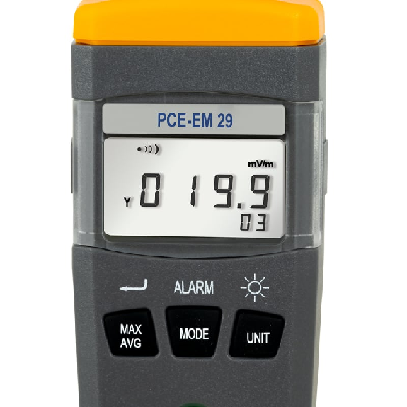PCE Instruments Strahlungsmessgerät PCE-EM 29 für 3-achsige Messungen |50 MHz  3,5 GHz |kugelförmige Sonden bis 3,5 GHz-Beschreibung lesen