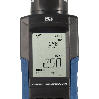 PCE Instruments Strahlungsmessgerät PCE-RAM 10 für α-, β-, γ- und Röntgenstrahlung |inkl. Software |inkl. Datenspeicher-Beschreibung lesen
