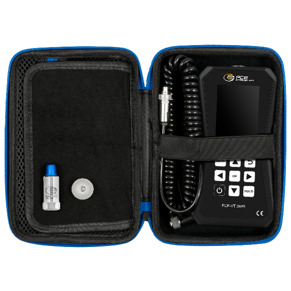 PCE Instruments Vibrationsmessgerät PCE-VT 3800 Beschleunigung 0,0 ... 399,9 m/s² |inkl. Datenlogger-Beschreibung lesen