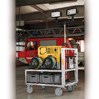 MUNK Rettungstechnik Rollcontainer Strom-Licht-Beschreibung lesen