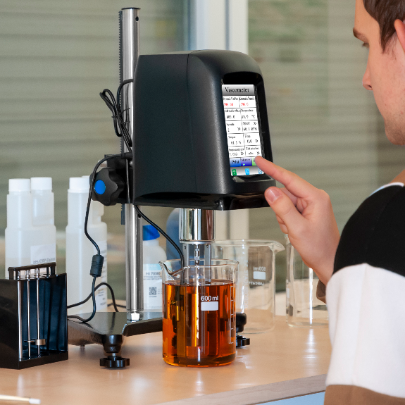 PCE Instruments Viskosimeter mit Touchscreen PCE-RVI 10 |Messbereich Viskosität: 1 ... 2.000.000 mPa·s-Beschreibung lesen