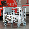 MUNK Rettungstechnik Universal-Rollcontainer mit Gitterbox hoch MUNK Rettungstechnik Universal-Rollcontainer mit Gitterbox hoch