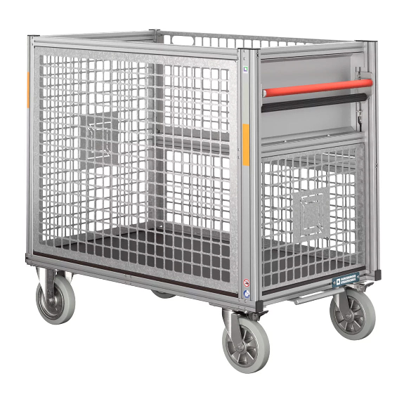 MUNK Rettungstechnik Universal-Rollcontainer mit Gitterbox hoch MUNK Rettungstechnik Universal-Rollcontainer mit Gitterbox hoch-Beschreibung lesen