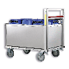 MUNK Rettungstechnik Rollcontainer mit Aluminiumbox